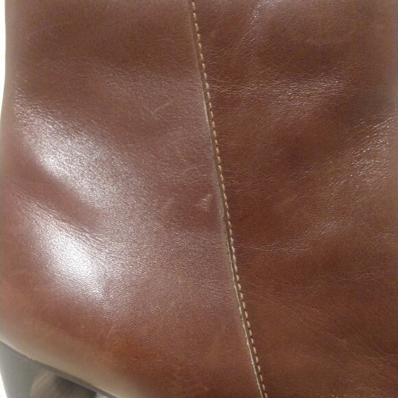 White Mountain genuine leather ankle boots - Picture 5 of 9